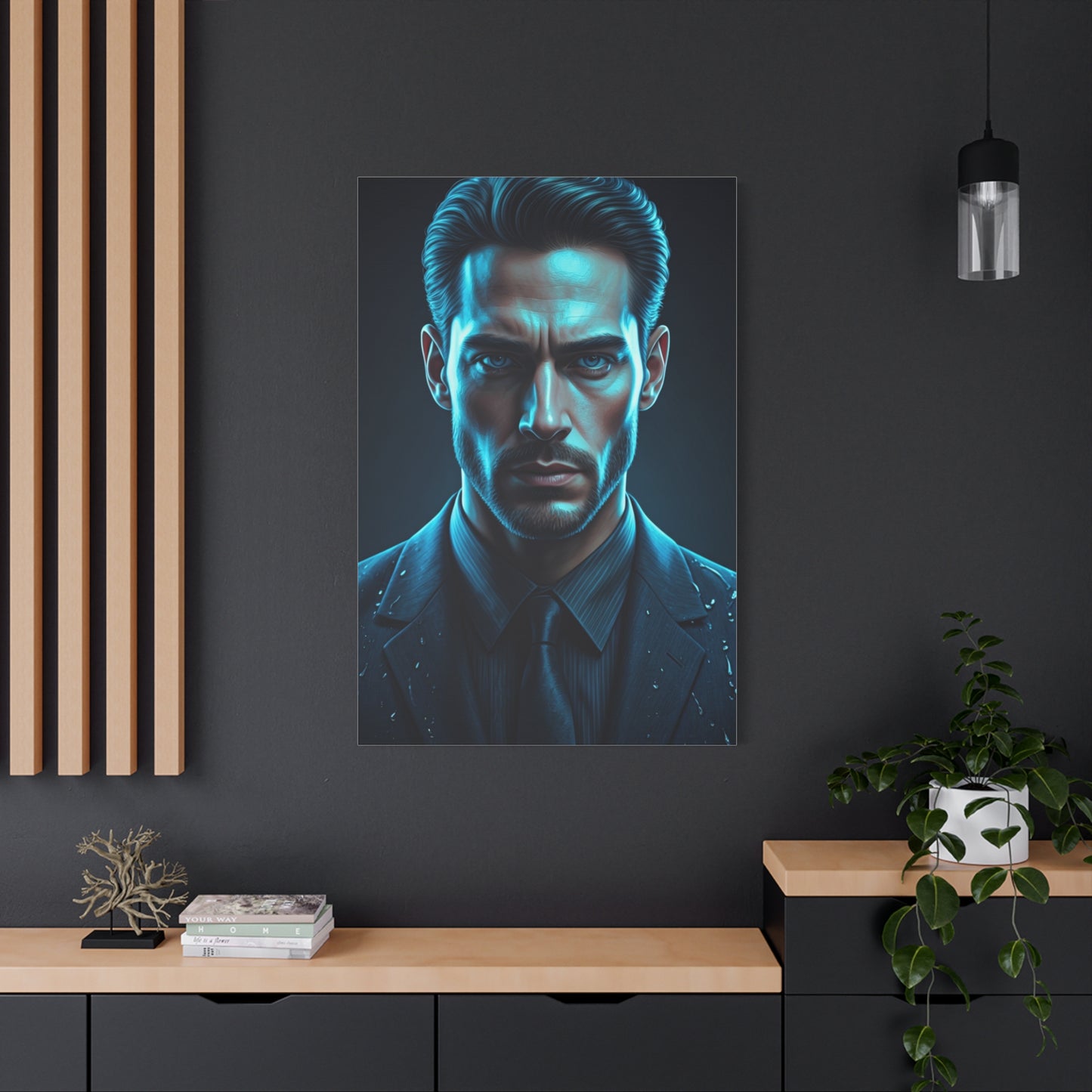 Midnight Resolve Portrait Wall Art & Canvas Prints