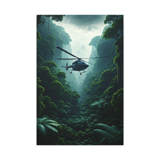Jungle Canyon Flight Expedition Wall Art & Canvas Prints