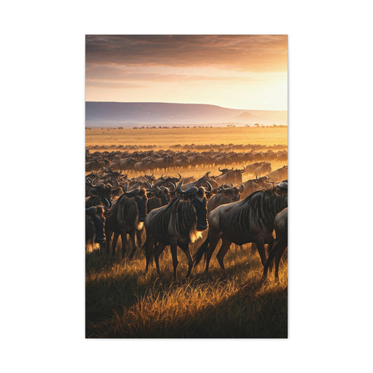 Great Migration Dawn Wall Art & Canvas Prints