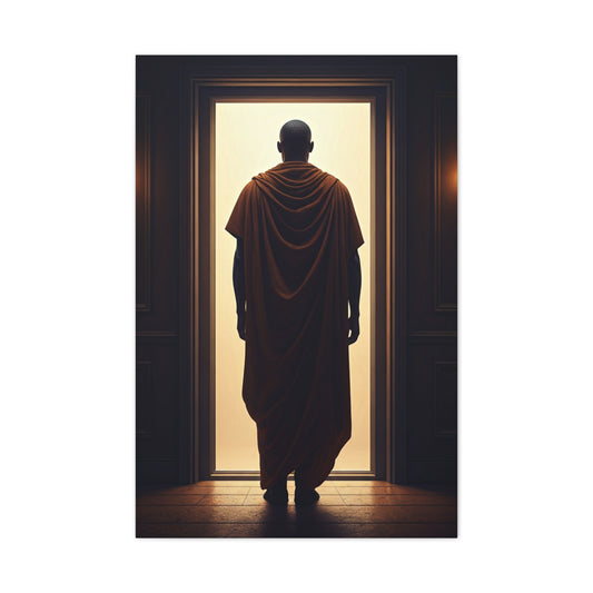 Threshold of Light Minimalist Figure Wall Art & Canvas Prints