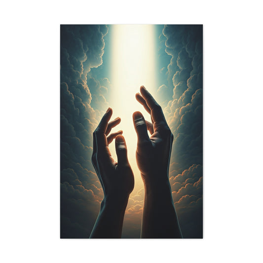 Hands Toward the Divine Wall Art & Canvas Prints