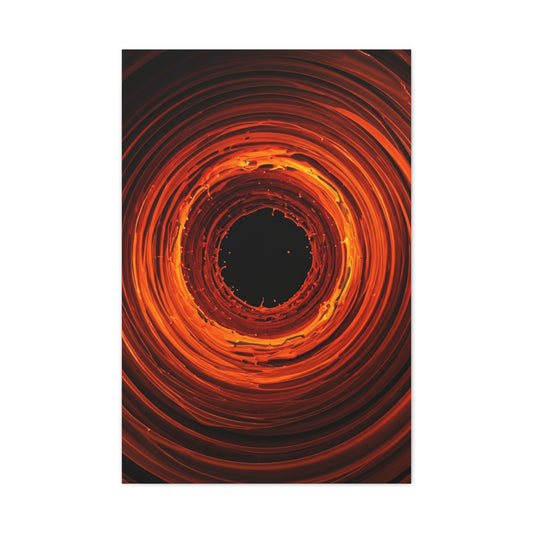 Crimson Inferno Vortex Wall Art & Canvas Prints