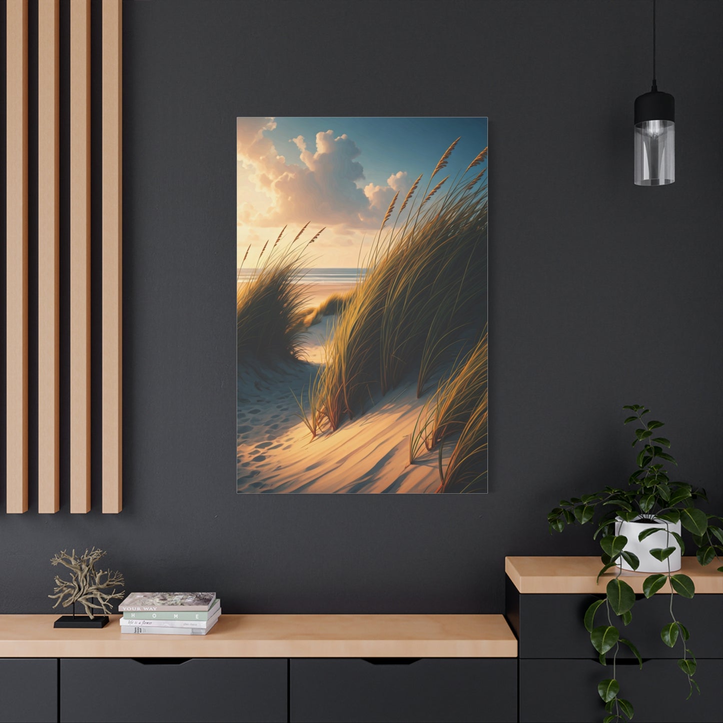 Dune Pathway at Coastal Sunrise Wall Art & Canvas Prints