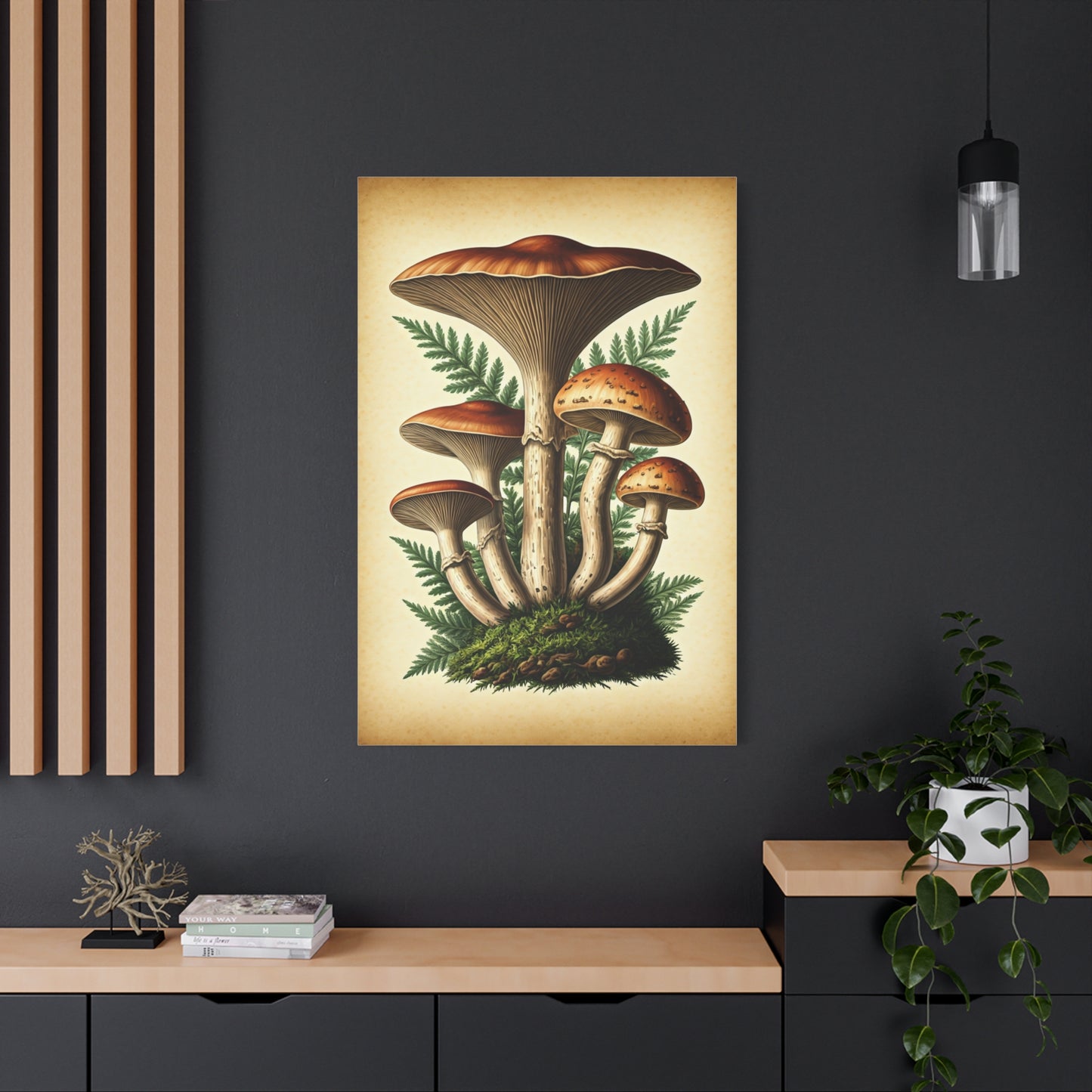 Mushroom Illustration Collection Wall Art & Canvas Prints