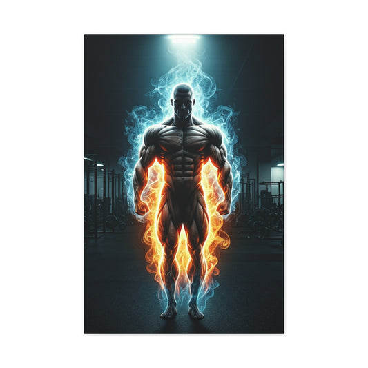 Unleashed Power Physique Wall Art & Canvas Prints