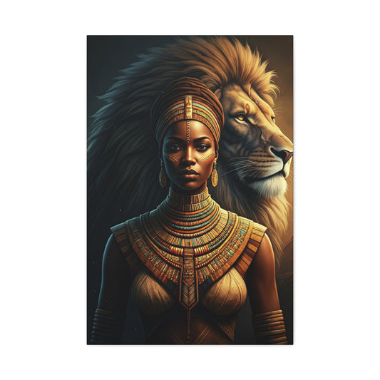 Lioness Warrior Guardian Wall Art & Canvas Prints