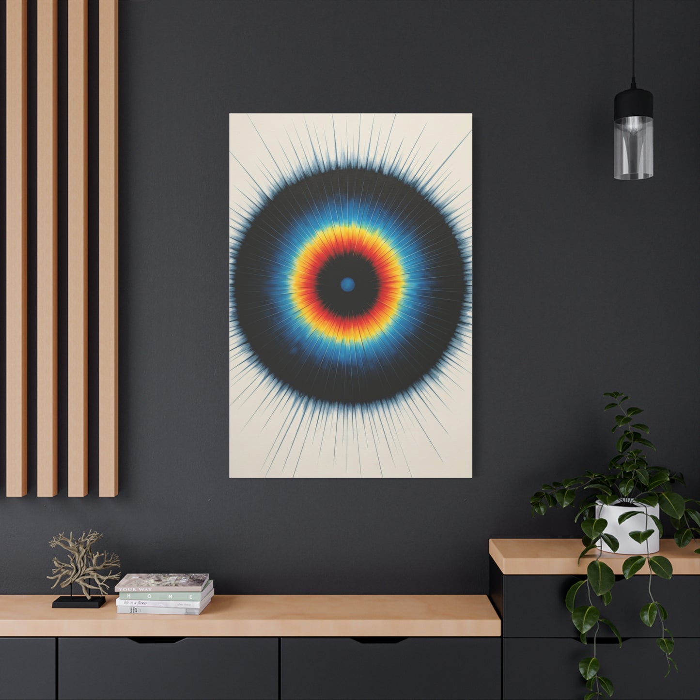 Radiant Circular Focus Abstract Wall Art & Canvas Prints