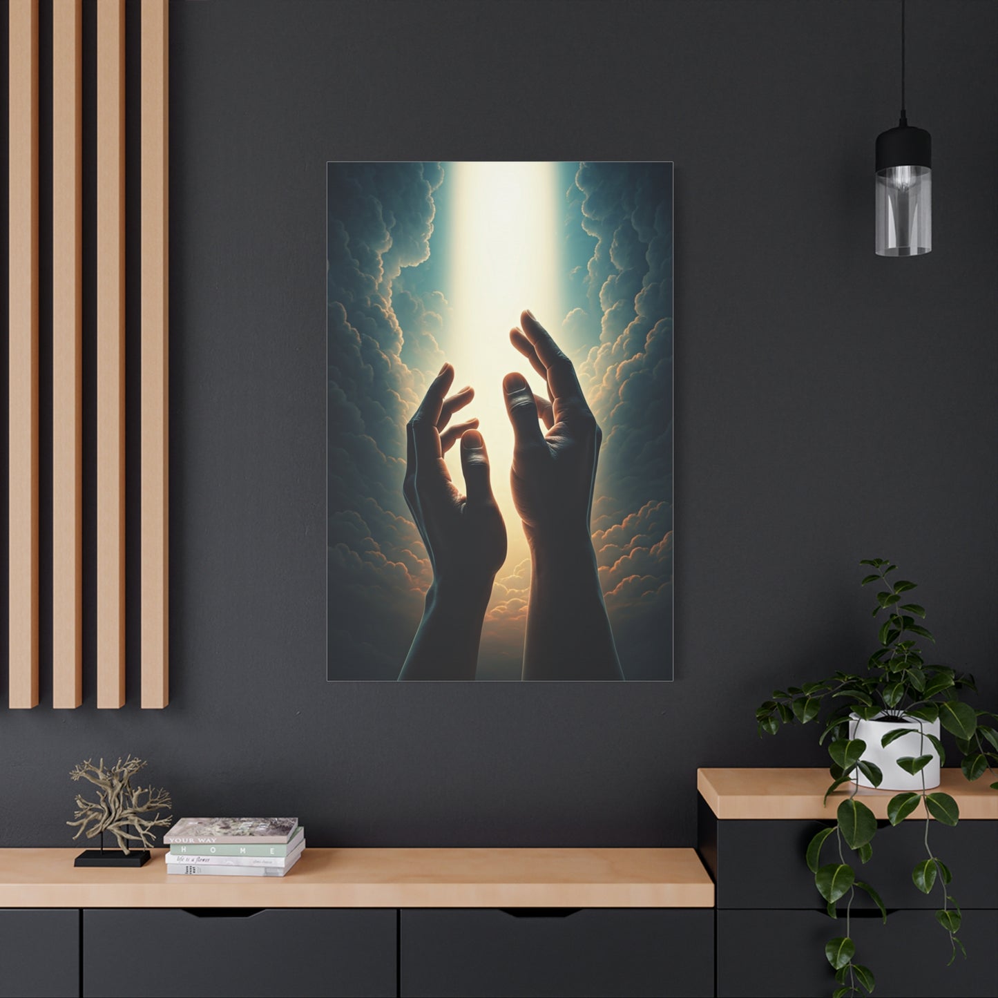 Hands Toward the Divine Wall Art & Canvas Prints