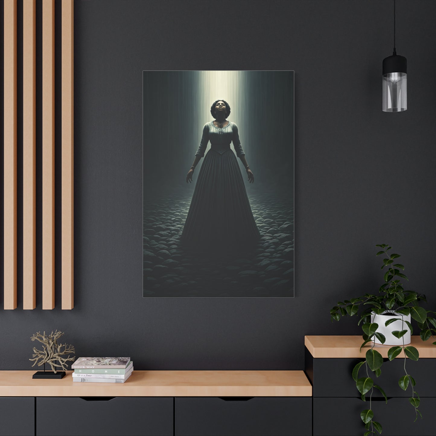 Veil of Silence Portrait Wall Art & Canvas Prints