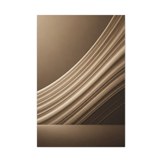 Layered Bronze Lines Abstract Wall Art & Canvas Prints