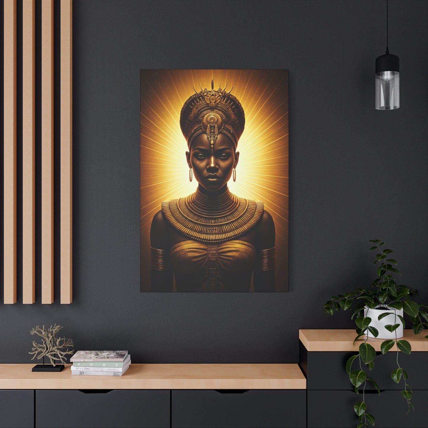 Sun-Crowned Royal Essence Wall Art & Canvas Prints