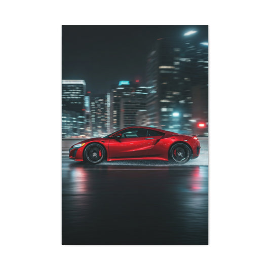 Acura NSX Modern City Presence Wall Art & Canvas Prints