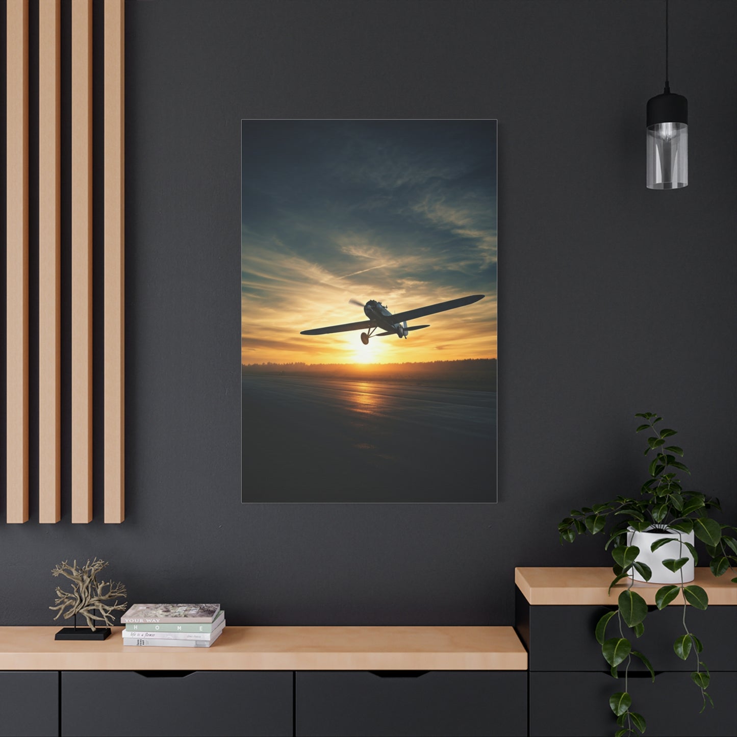 Sunset Glide Horizon Wall Art & Canvas Prints