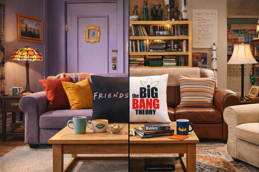 FRIENDS vs. Big Bang Theory: Which TV-Inspired Decor Wins - The Ultimate Guide to Television-Inspired Home Styling
