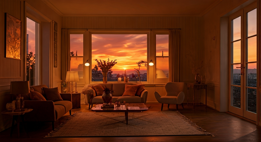 Create a Warm and Inviting Home with Sunset-Inspired Décor at Dusk ...