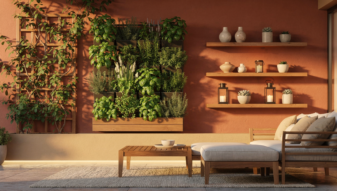 Practical and Stylish Patio Wall Decorating Solutions for Every Outdoor Environment