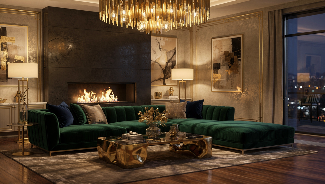 Award-Worthy Gold Home Décor Inspirations to Transform Your Living Space into a Star-Studded Haven