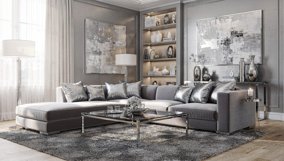 Classy Silver Living Room Decor Ideas to Refresh and Elevate Your Interior
