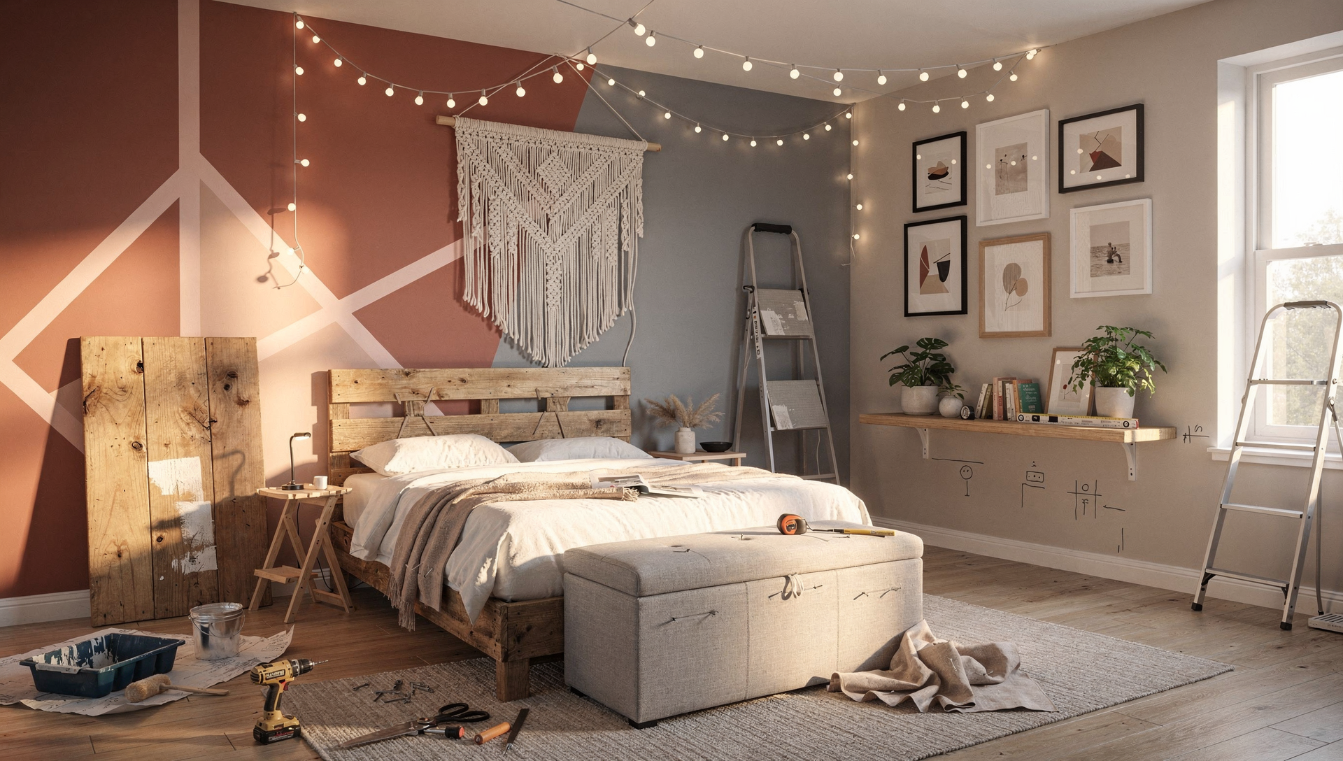 7 Creative DIY Bedroom Decor Ideas to Transform Your Space – Jodello