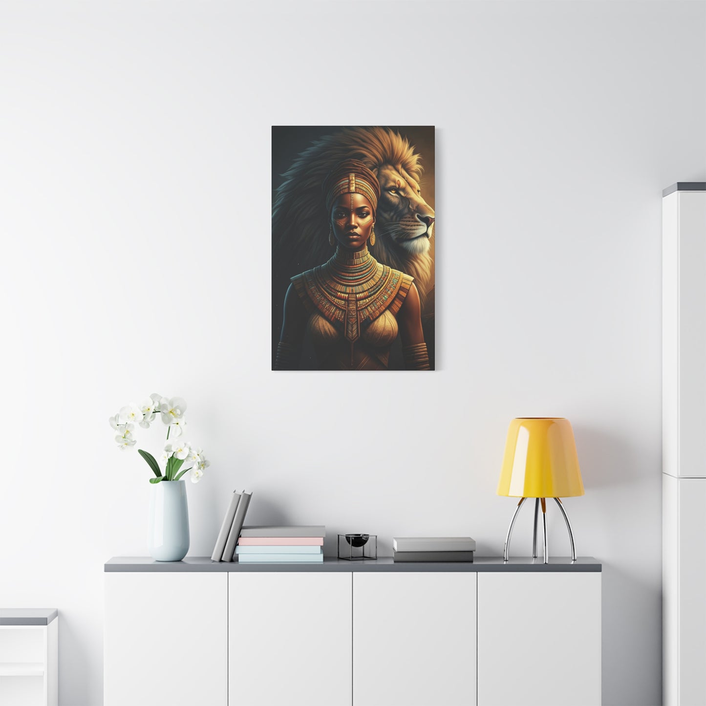 Lioness Warrior Guardian Wall Art & Canvas Prints
