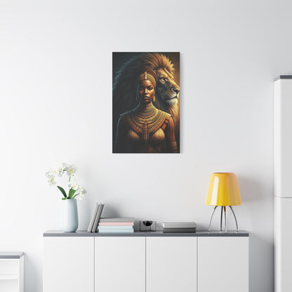 Lioness Warrior Guardian Wall Art & Canvas Prints