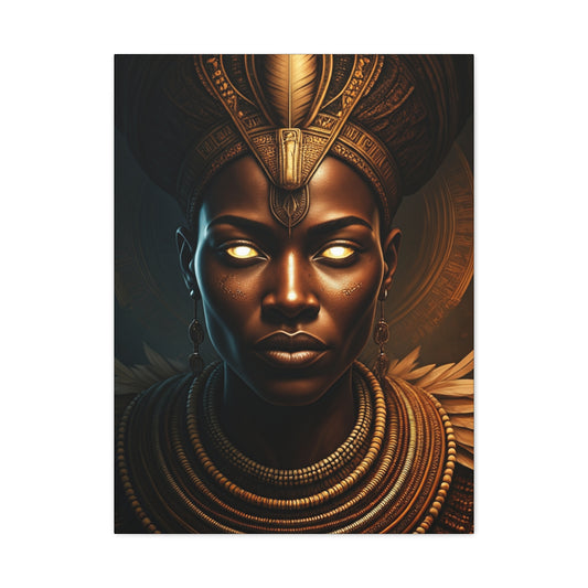 Golden Empress of Shadows Wall Art & Canvas Prints
