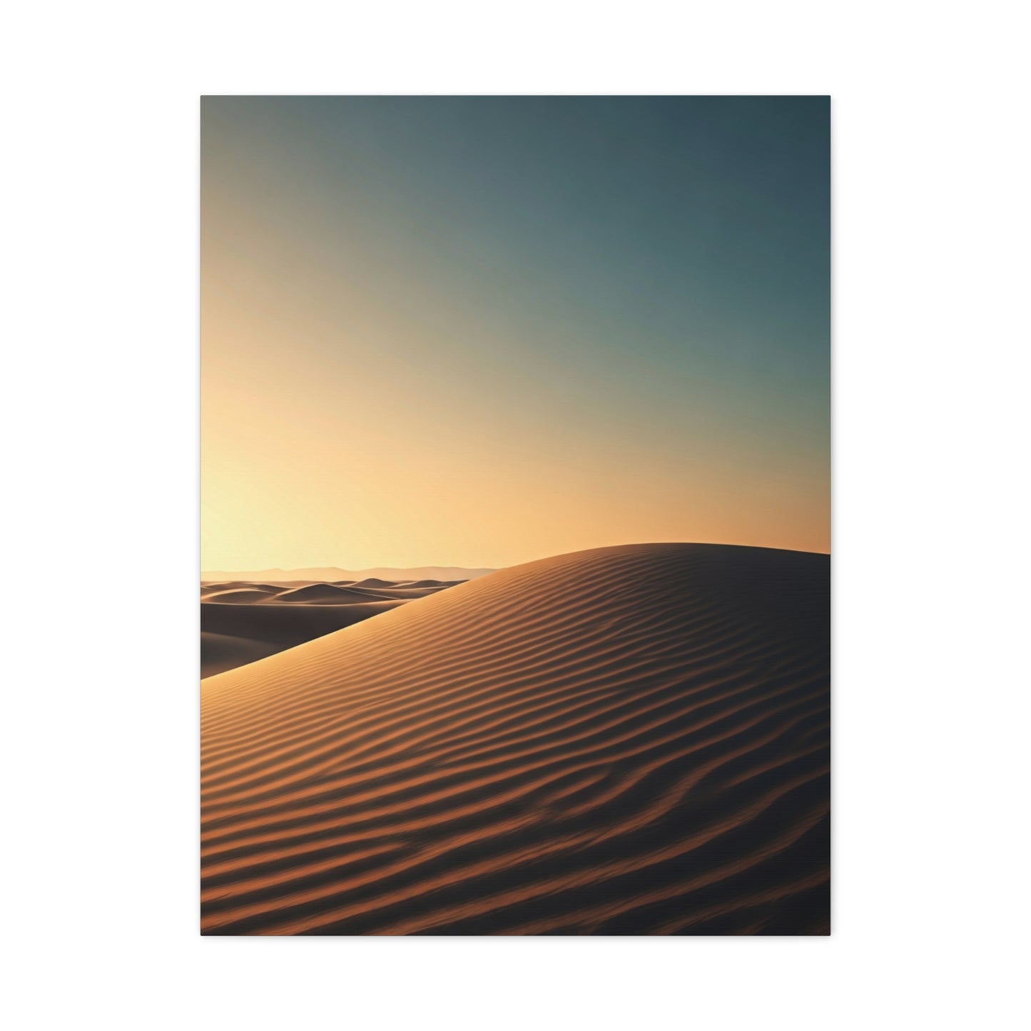 Golden Desert Dunes Wall Art & Canvas Prints