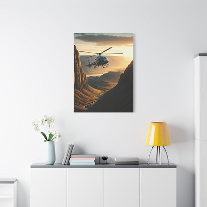 Helicopter Canyon Expedition Wall Art & Canvas Prints