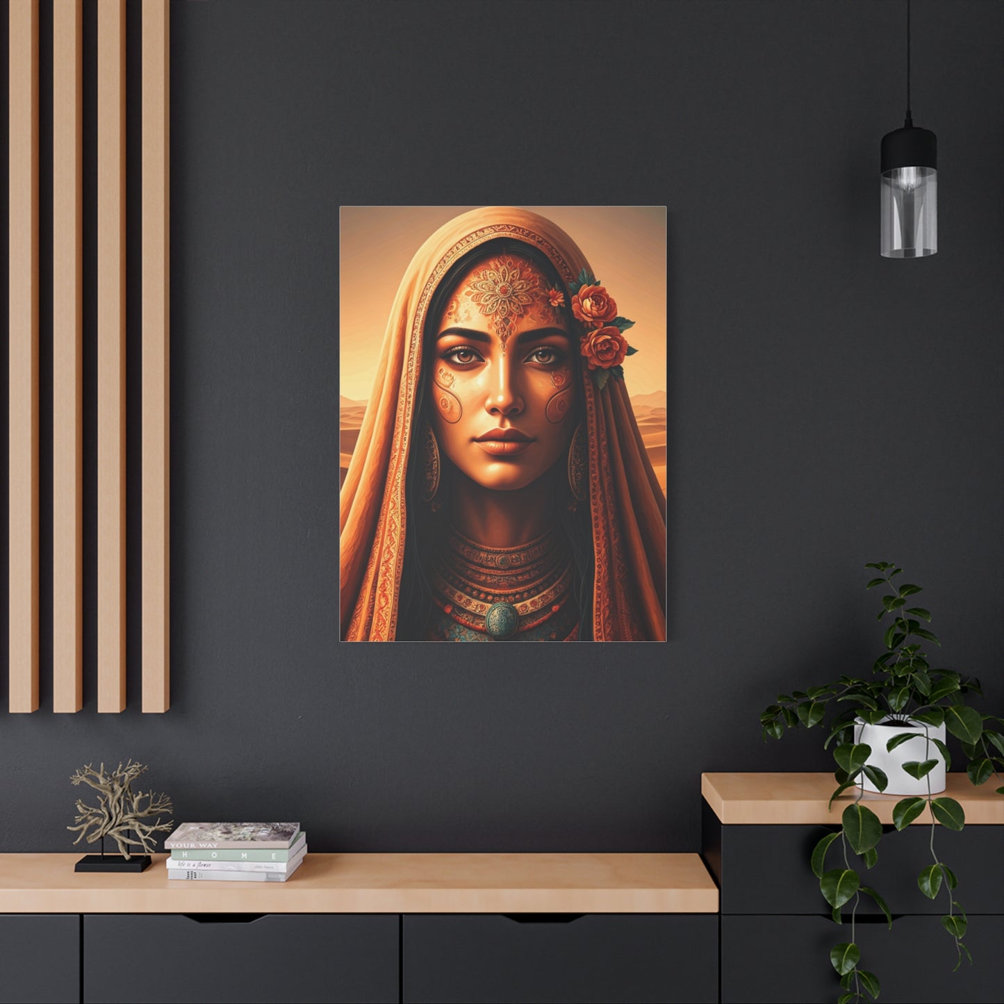 Sacred Desert Muse Portrait Wall Art & Canvas Prints
