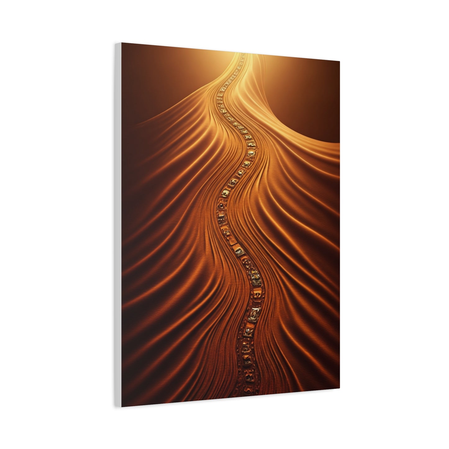 Path of Light Through the Desert Wall Art & Canvas Prints