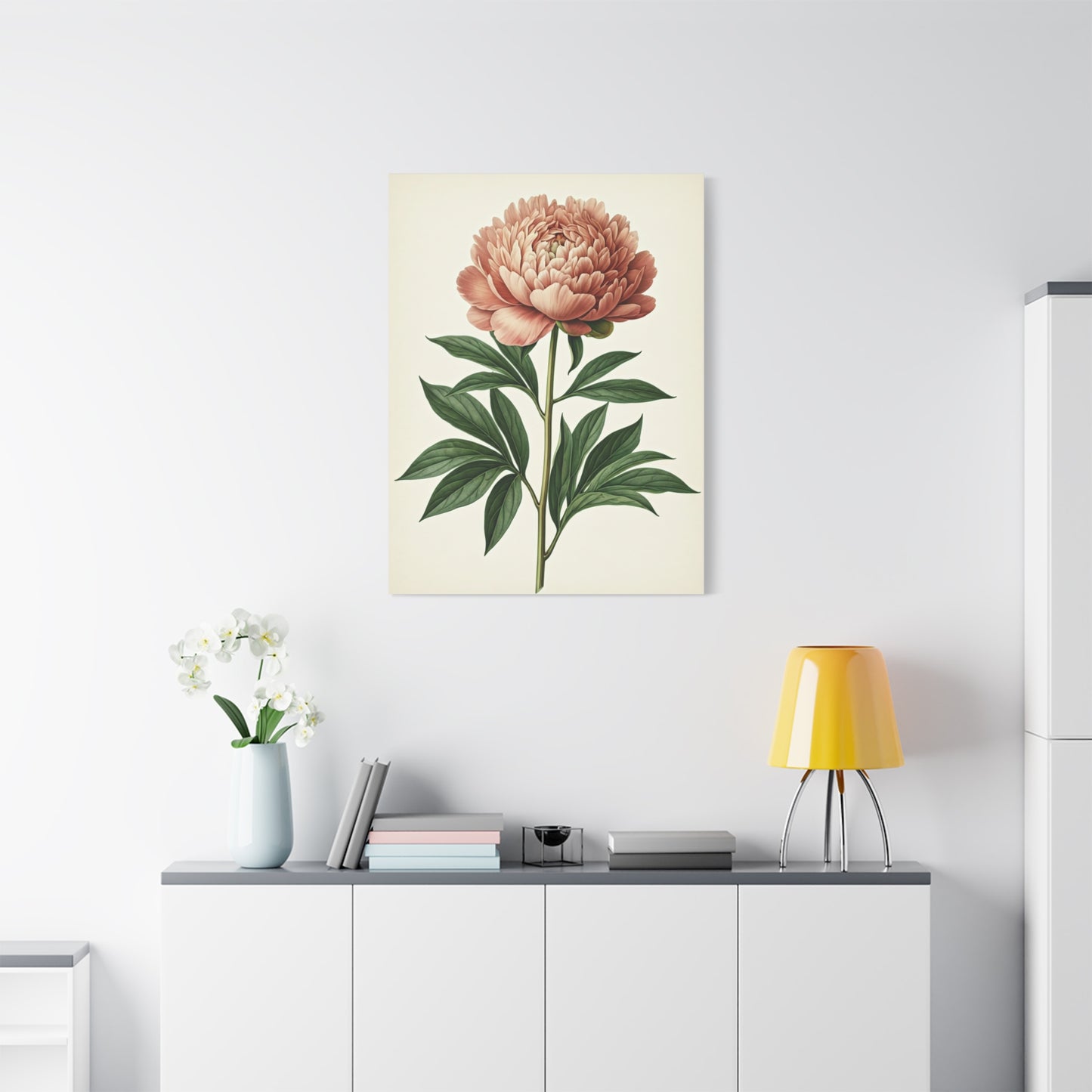 Peony Flower Study Wall Art & Canvas Prints