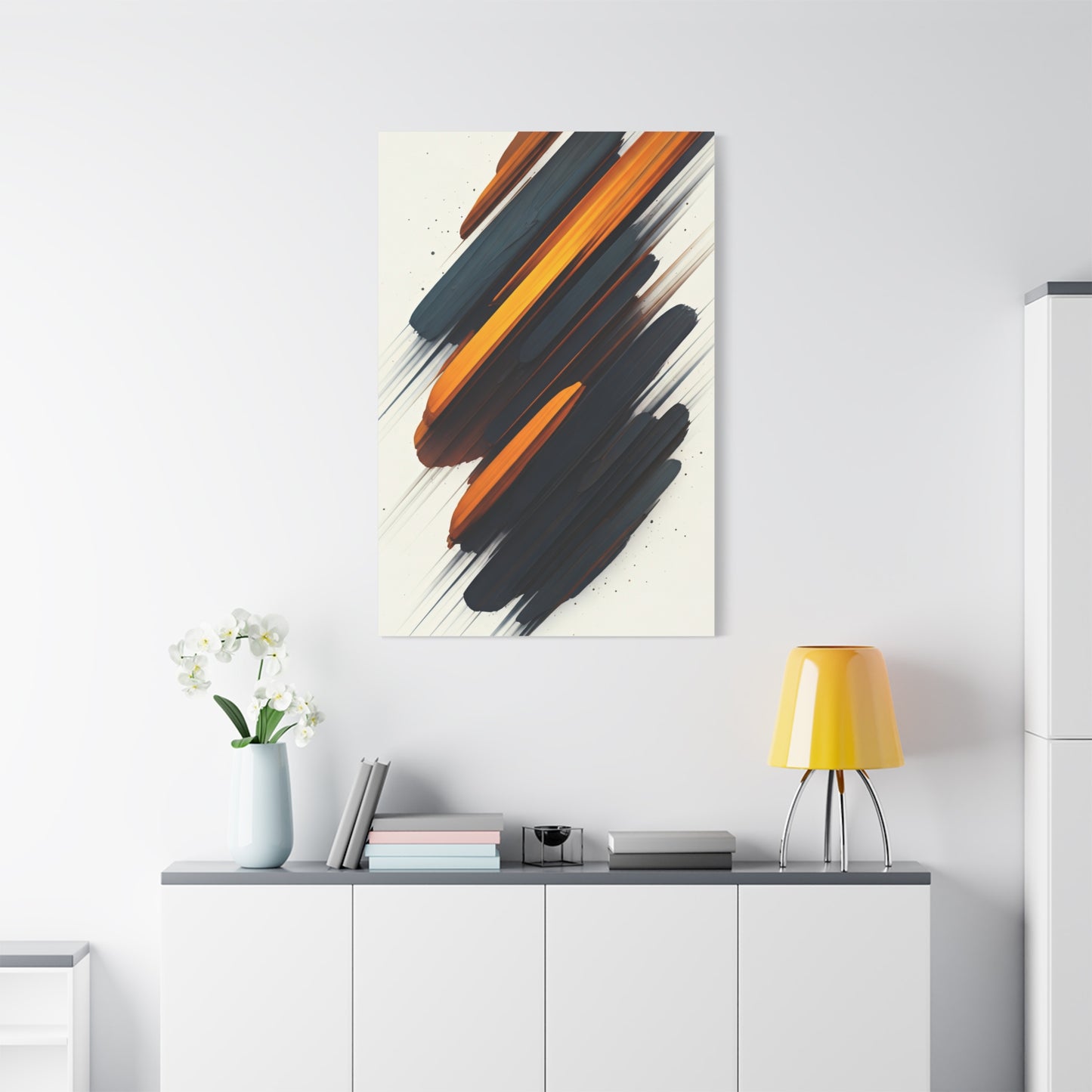 Ember Motion Abstract Wall Art & Canvas Prints