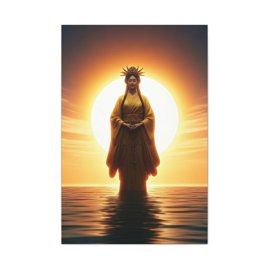 Golden Horizon Goddess Wall Art & Canvas Prints