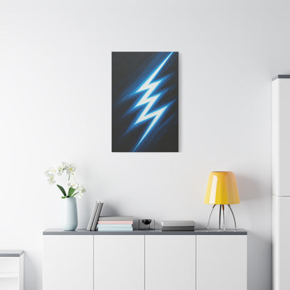 Electric Lightning Strike Abstract Wall Art & Canvas Prints
