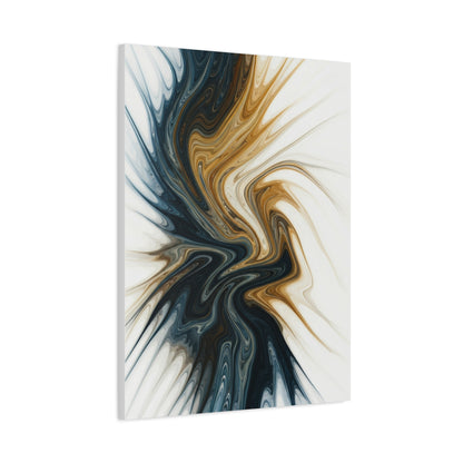 Gilded Current Flow Wall Art & Canvas Prints