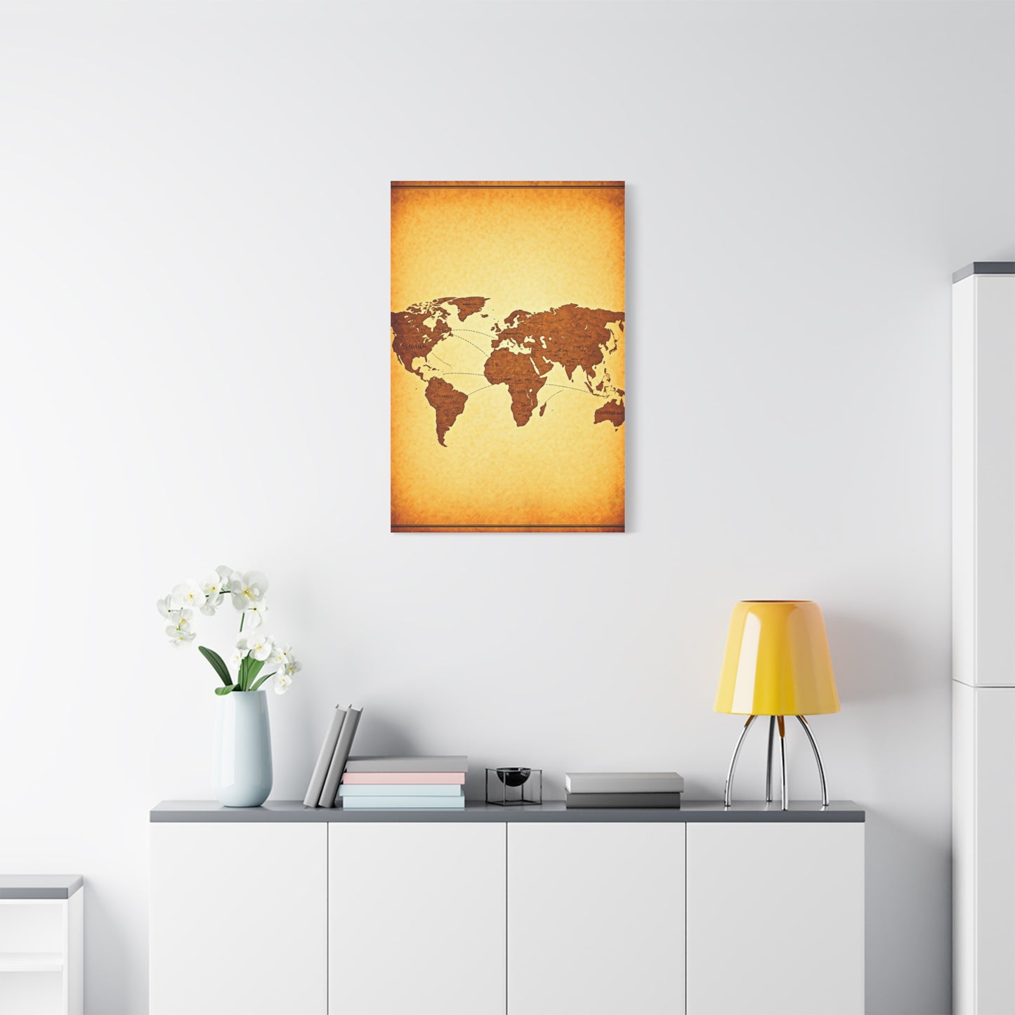 Explorer’s Compass Map Wall Art & Canvas Prints