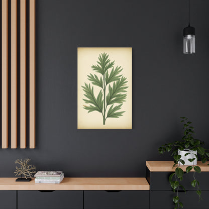 Botanical Herb Study Vintage Wall Art & Canvas Prints