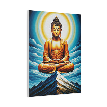 Celestial Buddha Above the Mountains