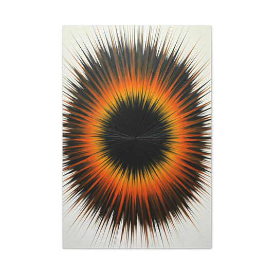 Solar Ember Vortex Wall Art & Canvas Prints