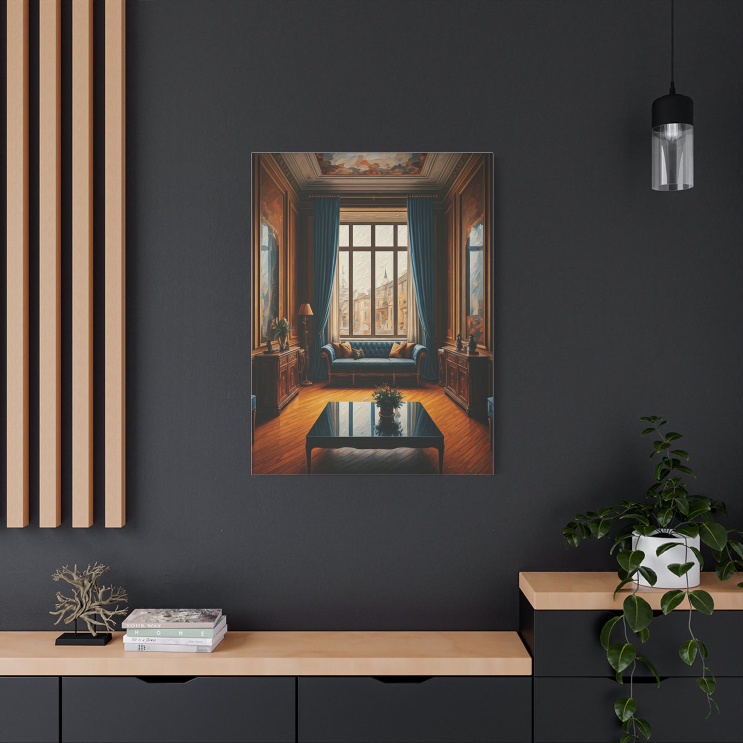 Classic Elegance Interior Scene Wall Art & Canvas Prints