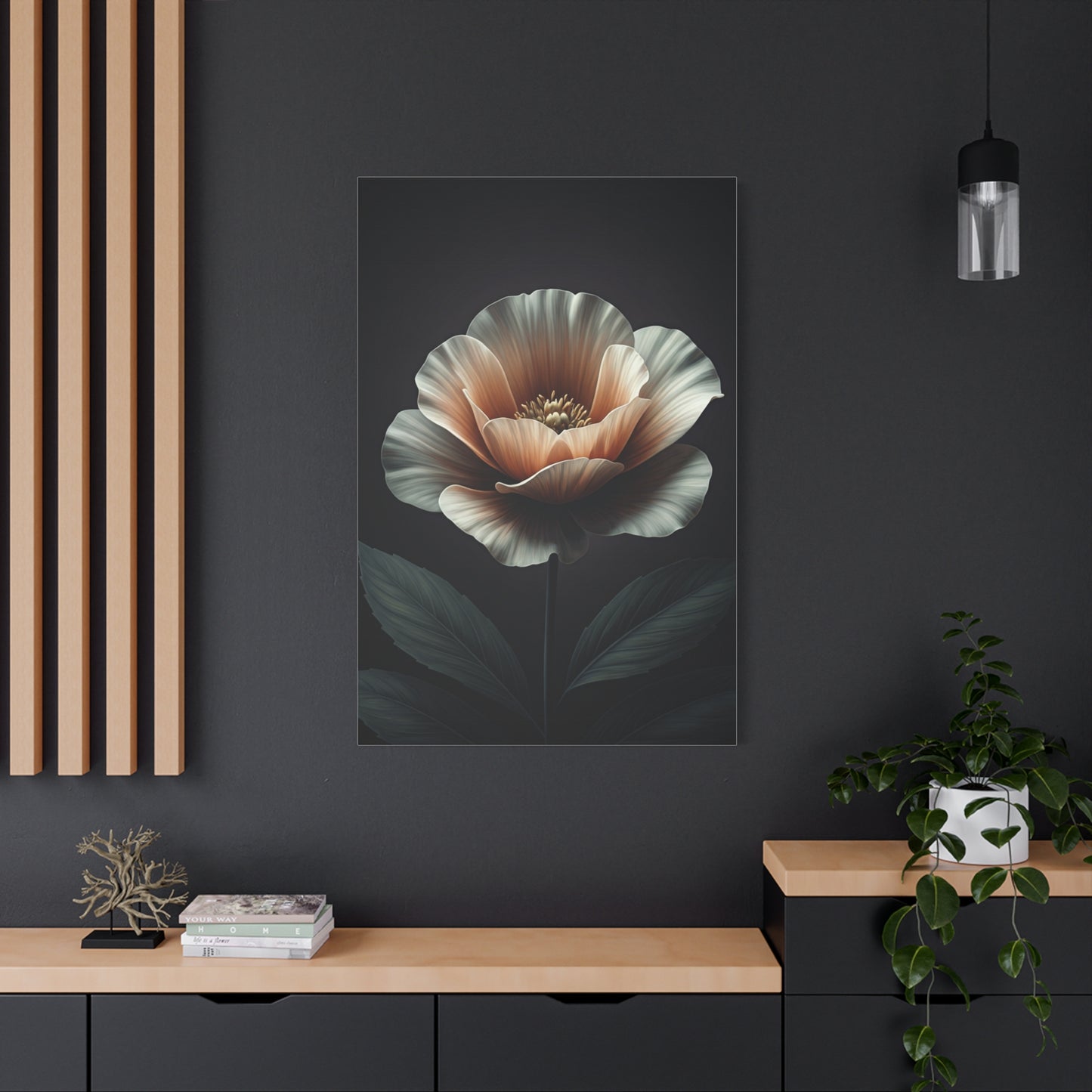 Single Bloom Elegance Floral Wall Art & Canvas Prints