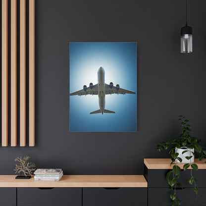 Airplane Ascent Into the Open Sky Wall Art & Canvas Prints