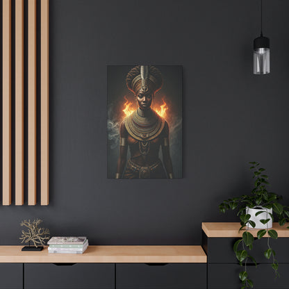Fire Crown Priestess Wall Art & Canvas Prints