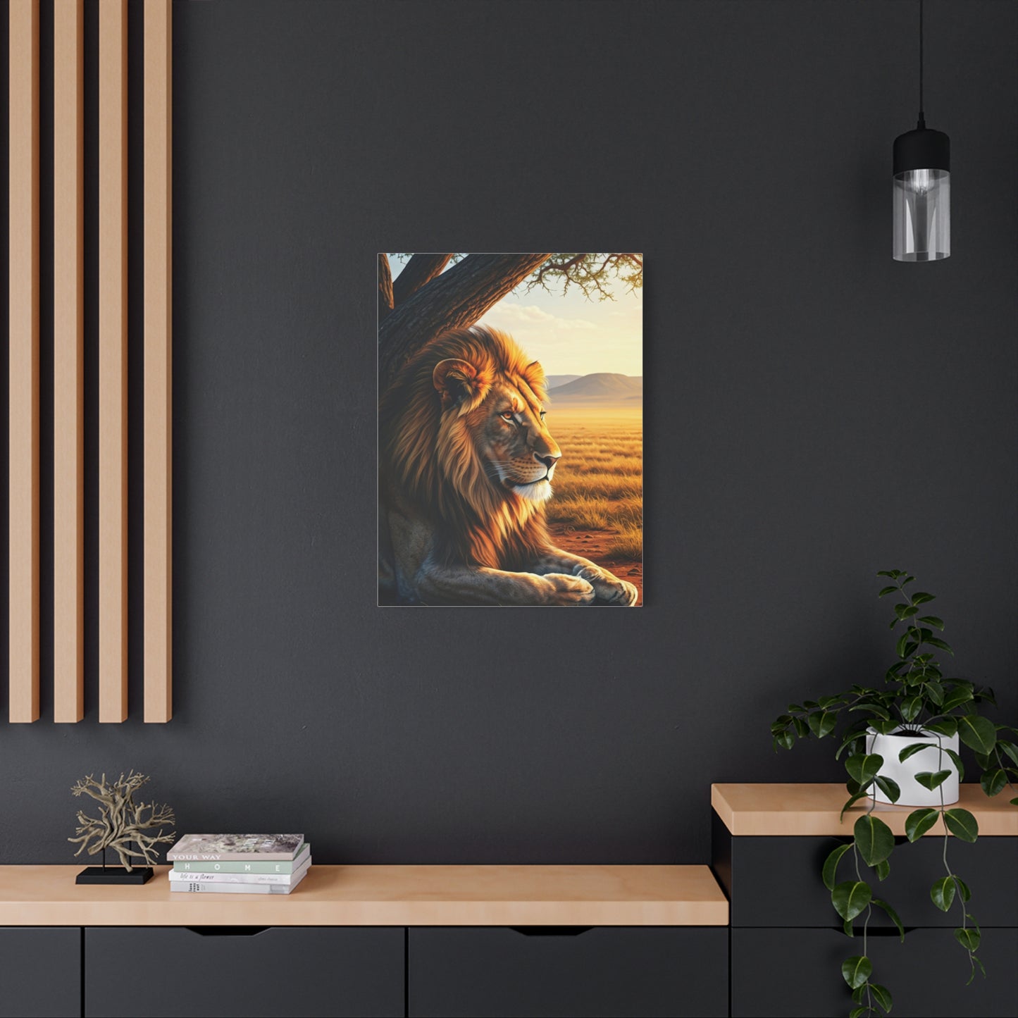 Lion of the Plains Wall Art & Canvas Prints