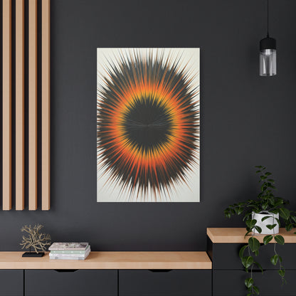 Solar Ember Halo Wall Art & Canvas Prints