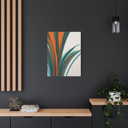 Vertical Flowing Arcs Abstract Wall Art & Canvas Prints