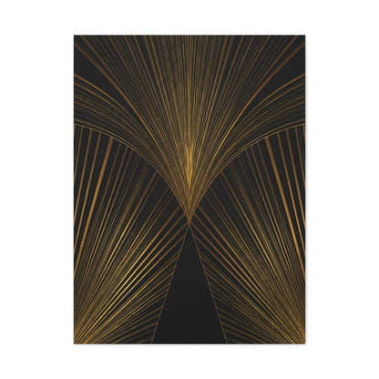 Golden Radiance Arc Deco Wall Art & Canvas Prints