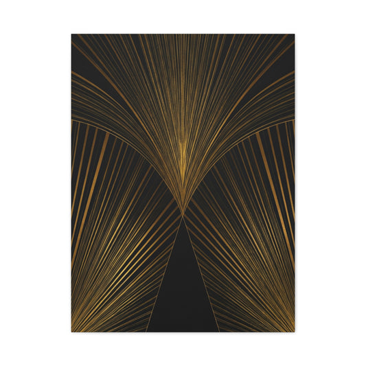 Golden Radiance Arc Deco Wall Art & Canvas Prints