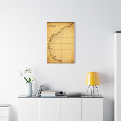 Americas Antique Map Wall Art & Canvas Prints  .