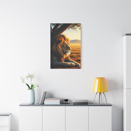 Lion of the Plains Wall Art & Canvas Prints